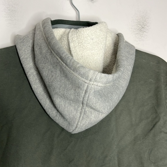 The Hundreds Reloaded Green Varsity Hooded Canvas Jacket Bomb Mens, Size L - Picture 10 of 16